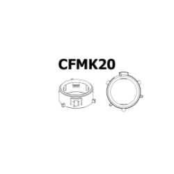 HELIX FlexMount CFMK20 Ramki montażowe do głośników wysokotonowych 20mm COMPOSE